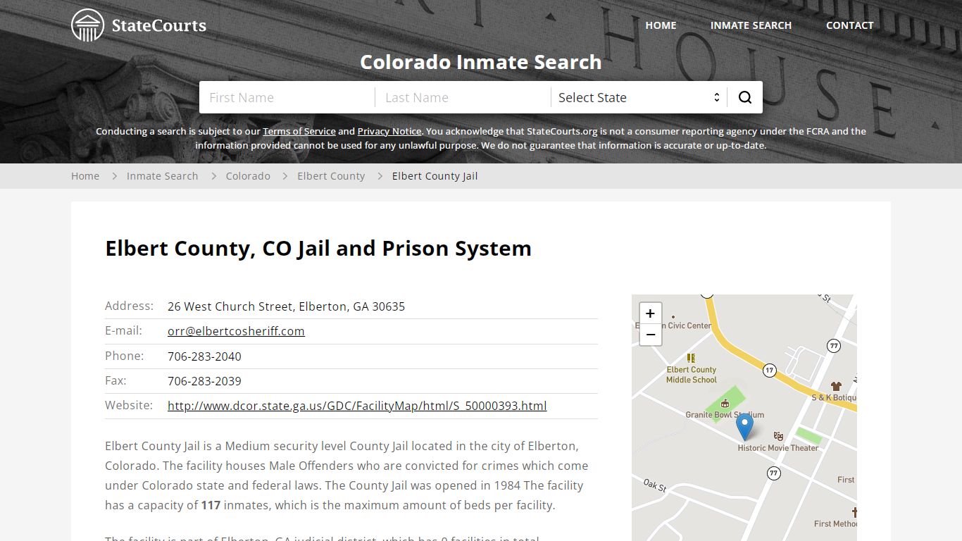 Elbert County Jail Inmate Records Search, Colorado ...